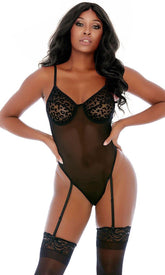 Black Feline Feisty Cheetah Cup Teddy Areous